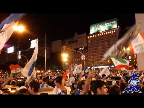 "[FESTEJOS] Velez se Metio... adentro de mi corazon - Obelisco" Barra: La Pandilla de Liniers &bull; Club: Vélez Sarsfield