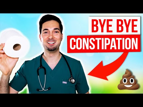 How to poop fast when constipated for constipation relief