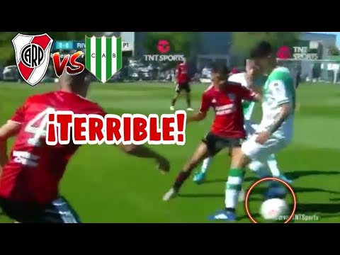 ¡Terrible! Cañazo Esteban Fernández Reserva (River vs Bandfield)