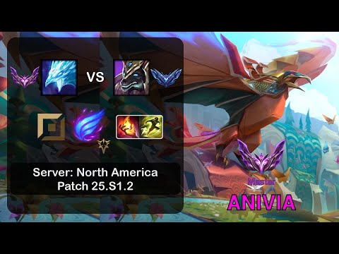 Anivia Top vs Nasus - NA Master - Patch 25.S1.2