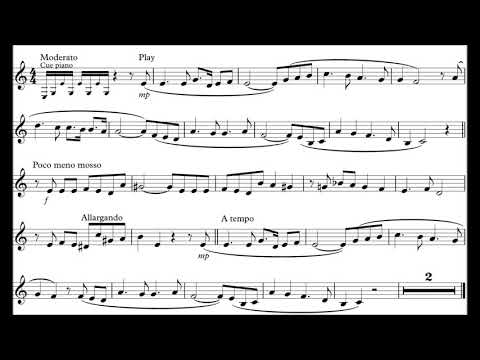 French Horn Play-Along - Rimsky-Korsakov - Not The Wind Blowing From The Heights - Sheet music