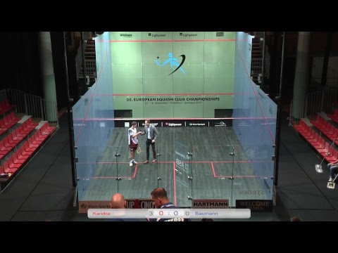 30. ECC Paderborn 2017 Raphael Kandra  (Paderborner Squash Club) - Roger Baumann (SRC Vaduz)