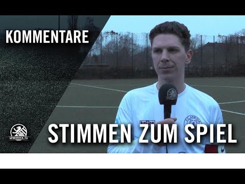 Stimmen zum Spiel | FC Arminia Tegel - SSV Köpenick-Oberspree (14. Spieltag, Kreisliga A, Staffel 4)