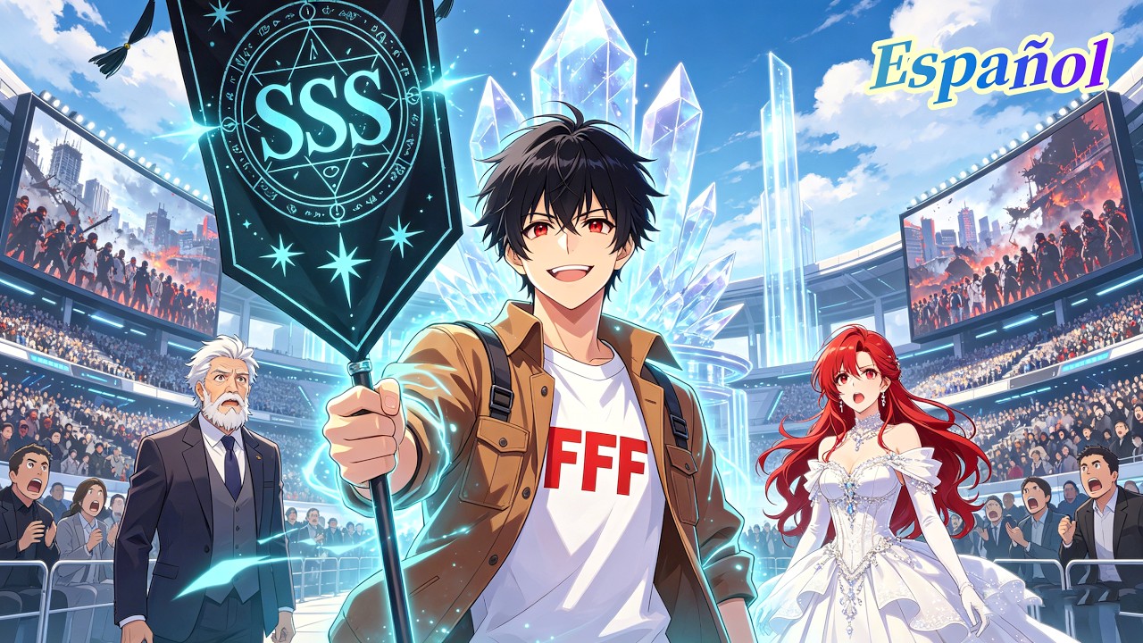 El chico F invoca un arma SSS y elimina un millón de zombis, ¡dejando a todos en shock!#anime