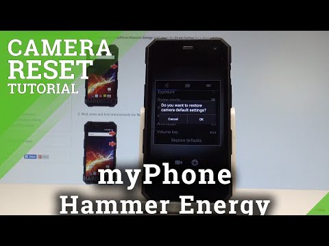 How to Reset Camera in myPhone Hammer Energy - Restore Camera Defaults |HardReset.Info