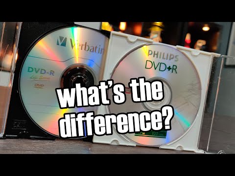 DVD+R and DVD-R; What was that about?