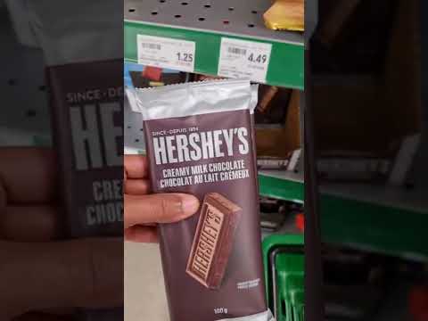 Hershey's Creamy Milk Chocolate Bar #shorts