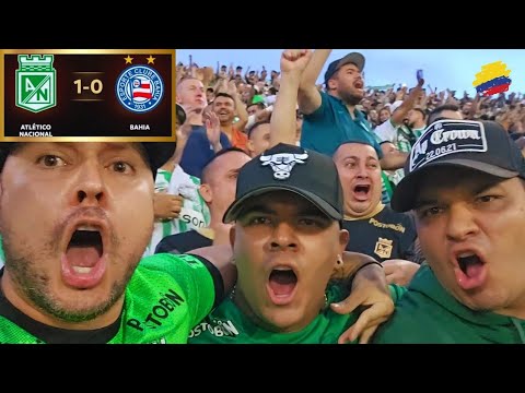 "ATLÉTICO NACIONAL vs Bahia | LÍDER del grupo F | LIBERTADORES 2025" Barra: Los del Sur &bull; Club: Atlético Nacional