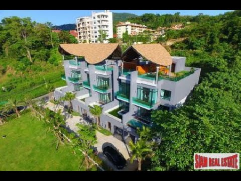 Bukit Patong Villas | Contemporary Two-Bedroom House with Pool for Rent in New Patong Development