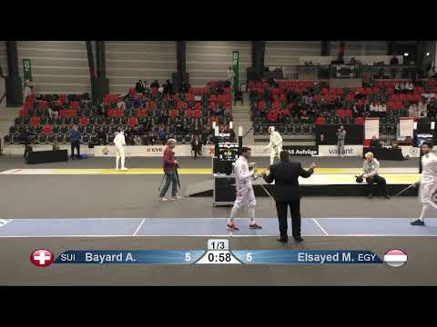 2022 T64 06 M E Individual Bern SUI WC BLUE BAYARD SUI vs ELSAYED EGY