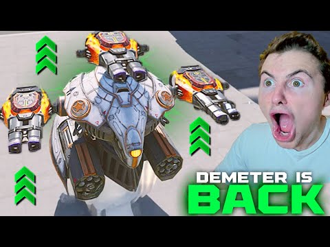 The Demeter Just Got A MONSTER Live Server Buff... It's Back! 4x Buffs | War Robots