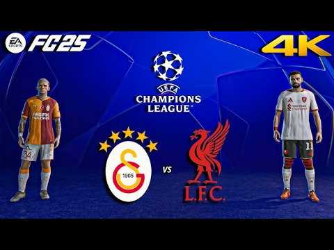 WHAT A MATCH! 😱 Galatasaray vs Liverpool | 5-Goal First Half | FC 25 UCL
