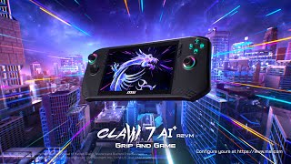  Claw 7 AI+ A2VM - Grip and Game | MSI