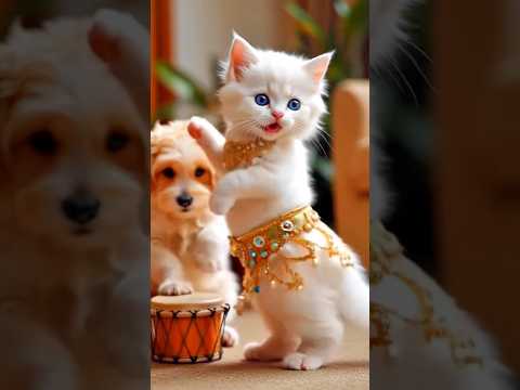 Viral Cats and Dogs Dance 🐕🐈 #cat #dog #puppy #dogdance #puppydance #catdance