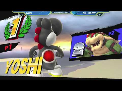 Salty Sunday @ eBash 43 (WiiU) - NGN SamBananas VS GR Krow - Winners Round 3