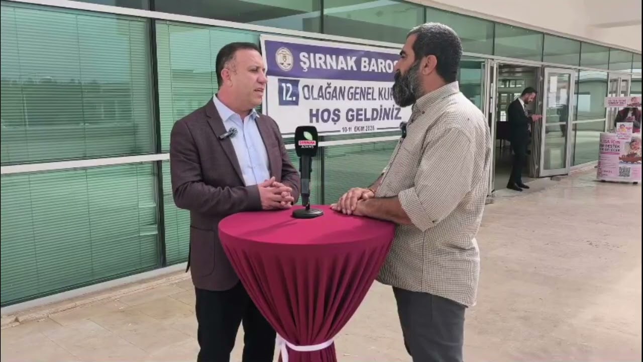 Avukat Ali Bayram, ‘Şırnak’ın TBB’de temsili gurur verici’