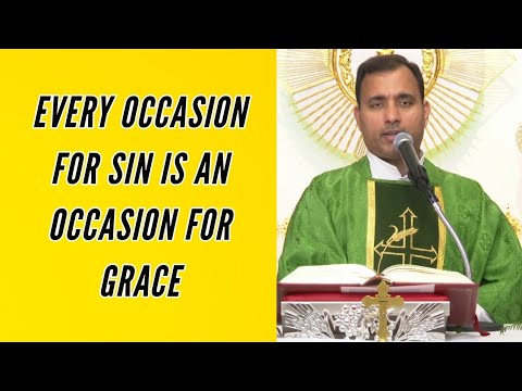 Every occasion for sin is an occasion for grace - Fr Joseph Edattu VC
