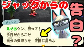 【あつ森】ジャックの誕生日を祝いに行ったらまさかの告白！？やっぱりジャックはイケメンだった…ｗ【あつまれどうぶつの森】