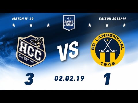 02.02.2019 HC La Chaux-de-Fonds - SC Langenthal (3-1)