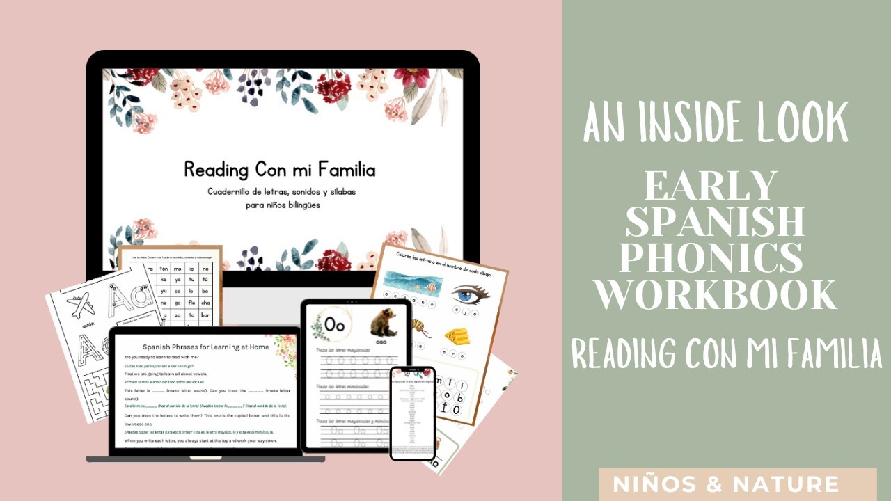 Master Spanish Phonics with My Comprehensive Workbook for Kids