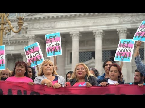 La comunidad trans argentina lucha por una mayor inclusión social