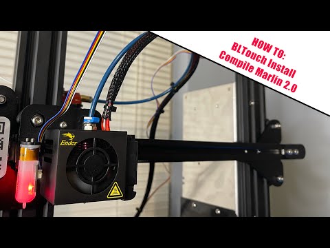 How To: Install BLTouch & Compile Marlin 2.0 | Ender 3 Pro Build Series EP4