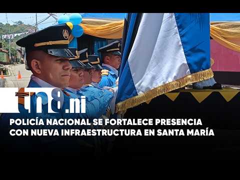 Santa María, Nueva Segovia, cuenta con moderna Unidad Policial para atención ciudadana