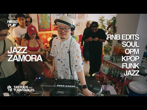 Tattoos and Turntables by Press Play | Jazz Zamora | RNB Edits, Soul, OPM, KPOP, Funk, Jazz
