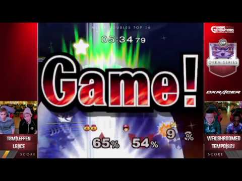 Non-broken UGC Smash Open Doubles VODs, Top 16 - Top 4