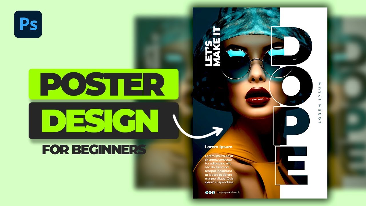 Creative Poster Design in Photoshop