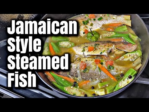 Jamaican Style Steam fish with Coconut milk