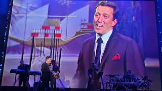 #donnyosmond "Moon River" duet with Andy Williams, amazing technology very touching Donny Osmond ❤️