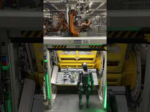 Figure 02 Robot Working - REAL clip