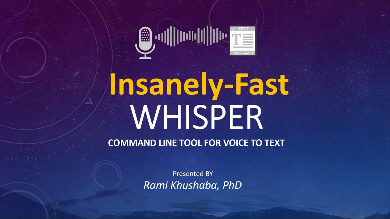 Insanely Fast Whisper: Installation of the CLI For Novice Users