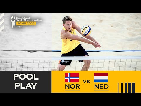 Mol, A./Sørum 🇳🇴 vs. Luini/Penninga 🇳🇱 - Pool Play Highlights Rome 2022 #BeachWorldChamps