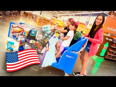 COMPRAS NO SUPERMERCADO DE ORLANDO COM MARCOS E LAURA - Família Brancoala nos EUA