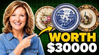 Don't Throw That Away! 20 Old China Plates Worth A Fortune