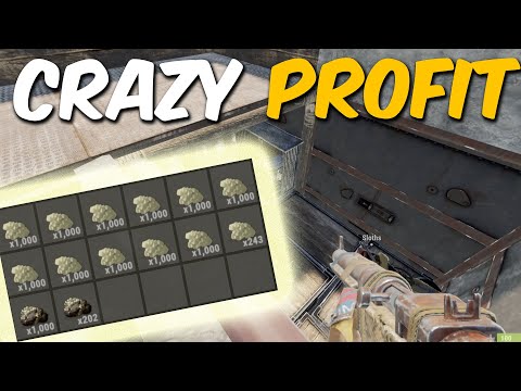 Crazy PROFIT from Raiding our ENEMIES - Rust Solo Survival #3 (Series 4)