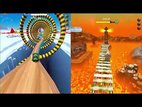 Going Balls Vs Action Balls Vs Rolling Ball Vs Rollance Adventure Balls VS All Other Balls Level 1