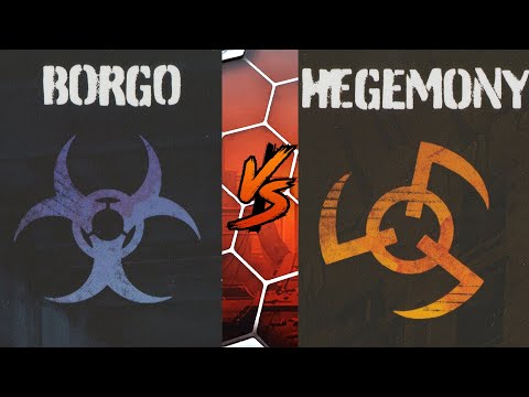 Borgo vs Hegemonia Neuroshima Hex 3.0 Rozgrywka