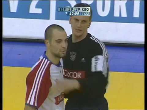 Ivano Balić goal in the last second vs Spain 2004.