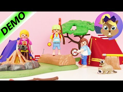 PLAYMOBIL SUMMER CAMP unboxing and setup | Playmobil Summer Fun