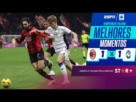 Gols e lances de Milan x Atalanta
