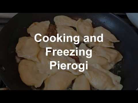 Cooking and Freezing Pierogi