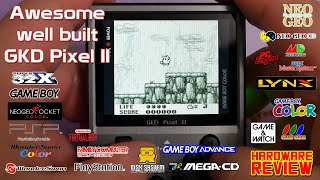 Made of metal - the GKD Pixel II - It plays a lot!