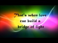 Pink- Bridge of light (lyrics on screen) 