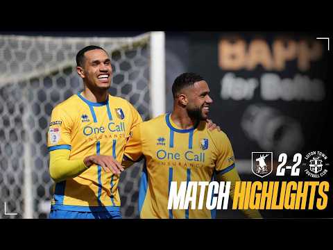 FC Mansfield Town 2-2 FC Luton Town 