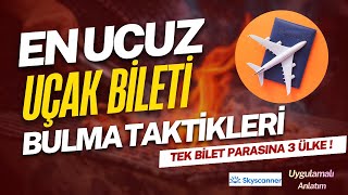BİR BİLET PARASINA 3 ÜLKE GEZDİK! 🎯 Ucuza UÇAK BİLETİ Bulma Sırrı- (Sk