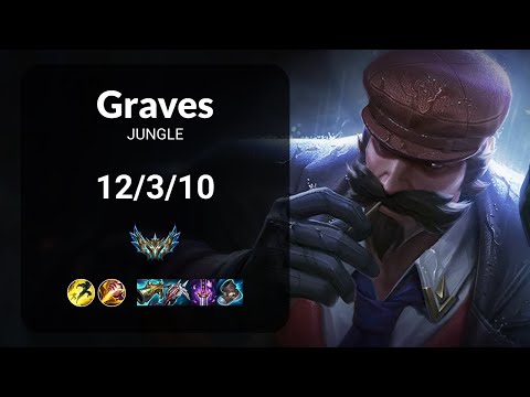Graves vs Kindred JUNGLE - KR CHALLENGER Patch 14.23