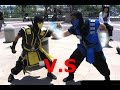 Sub-Zero V.S Scorpion Epic Rap Battle Of ...